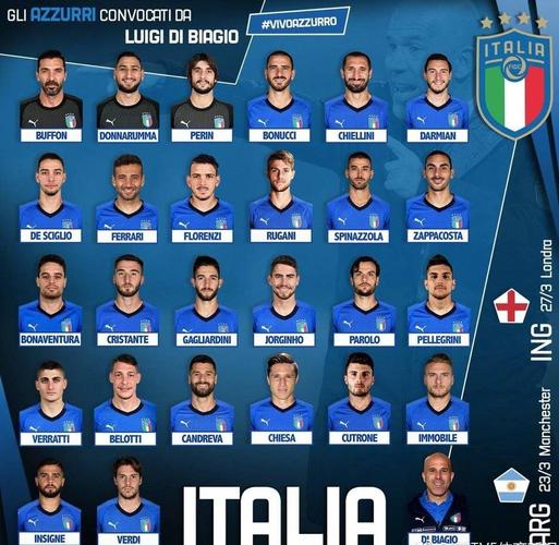 意大利去年欧洲杯阵容分布（意大利队历届欧洲杯成绩）