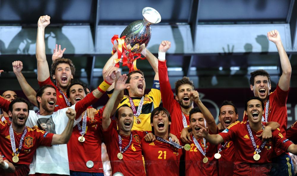 西班牙征战欧洲杯成绩查询（西班牙欧洲杯赛况）